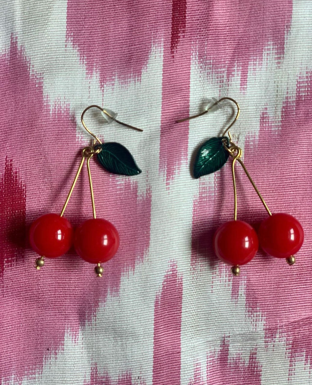 Sweet cherries earrings